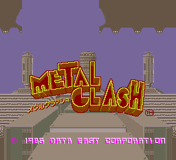 Metal Clash (Japan) Title Screen